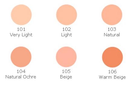 light ochre shiseido
